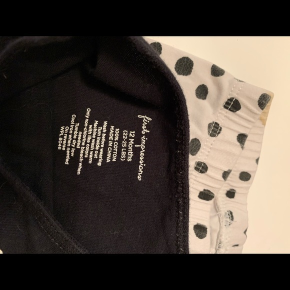 First Impressions 3 pc set 12 months - Picture 5 of 7